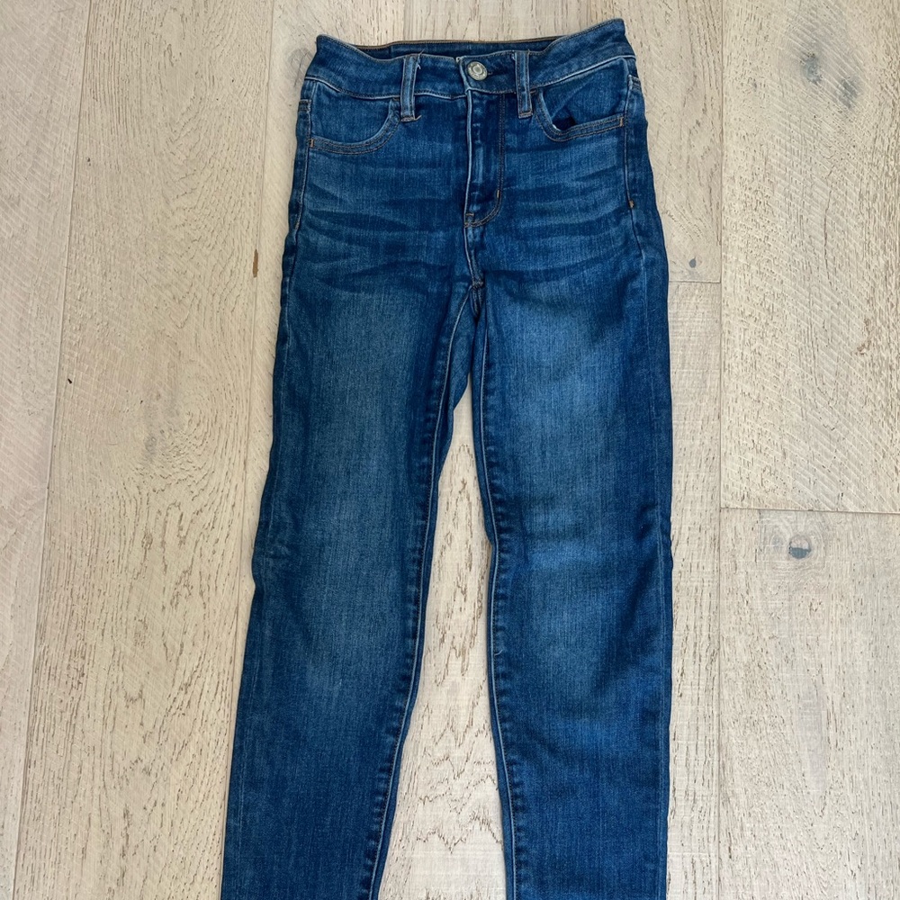 American eagle Jeggings Size 00 Long